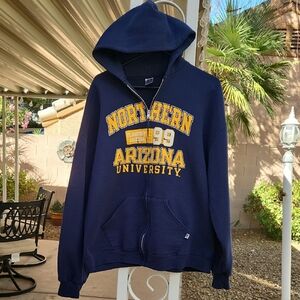 Northern Arizona University Hoodie Russell Athletics Mens XL